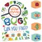 Big Dot of Happiness Buggin' Out - Bugs Birthday Party Scavenger Hunt - 1 Stand and 48 Game Pieces - Hide and Find Game